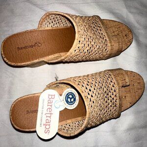 Baretraps Tan Wedge Sandals | Women’s Size 10M | New With Tags